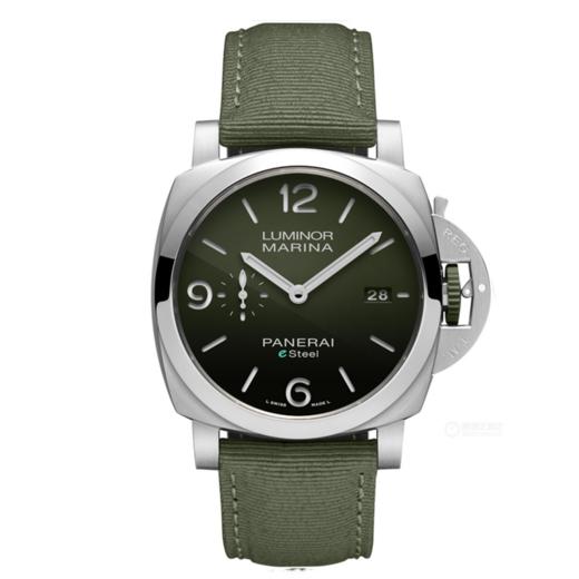 沛纳海 Panerai  Luminor庐米诺Marina eSteel™ Verde Smeraldo腕表 PAM01356 商品图0