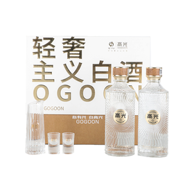 【29积分当钱花】40.9度 泸州老窖  高光G1双瓶装 白色礼盒  500ml*2 泸州老窖官方旗舰店