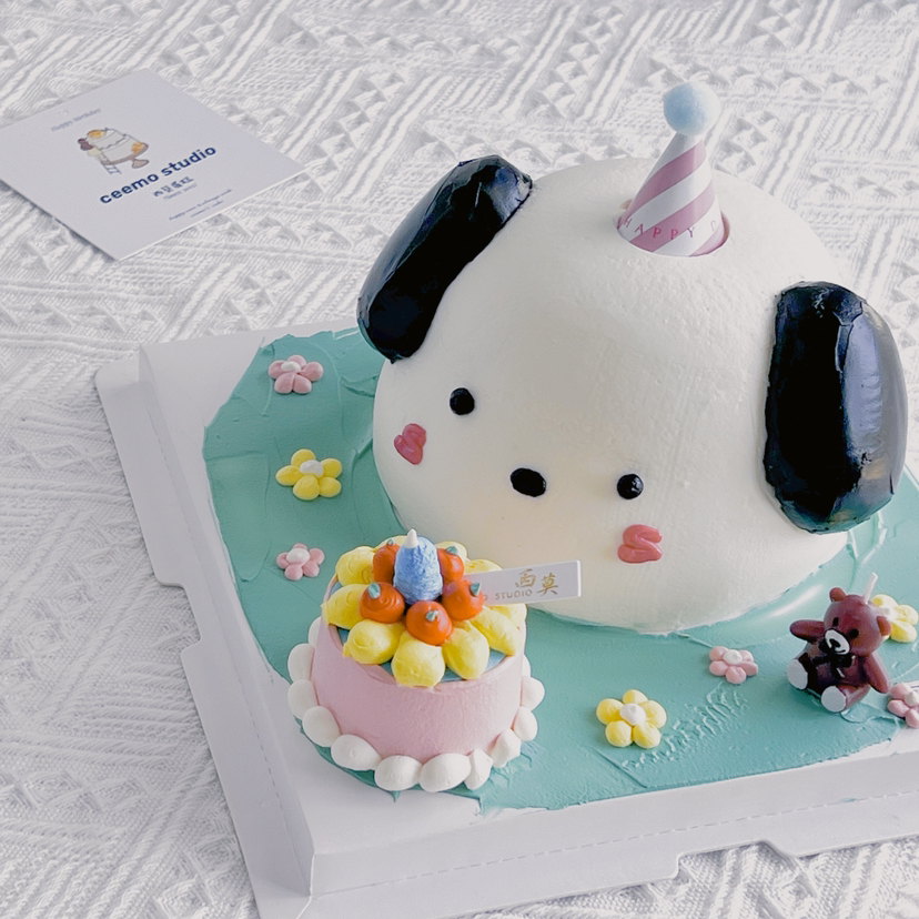 “帕恰狗”3D立体蛋糕