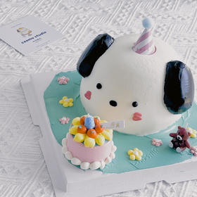 “帕恰狗”3D立体蛋糕