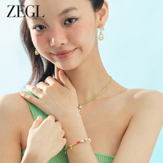 ZEGL设计师缤纷水果系列草莓串珠多巴胺穿搭手链女芒果夏天手饰 商品图4