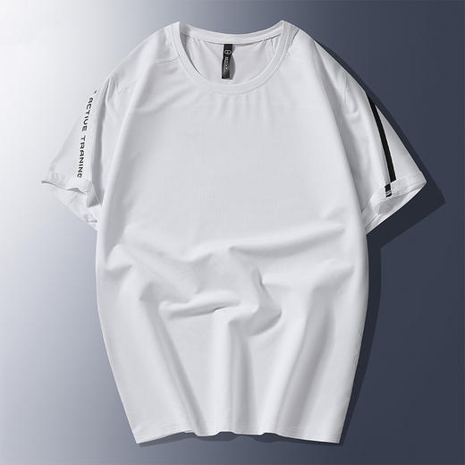 跃牌【跃LEAP-ACTIVE】系列男装短袖T恤男新款男士运动健身速干轻薄冰丝透气跑步短tR429 商品图1