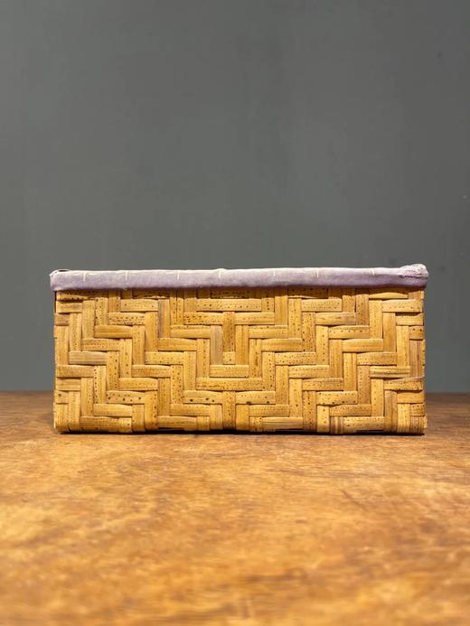 竹编织锦茶具收纳箱，顺丰包邮 商品图7