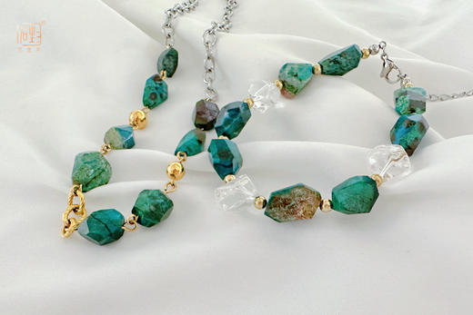 三生石本色凤凰石项链+手链 商品图1