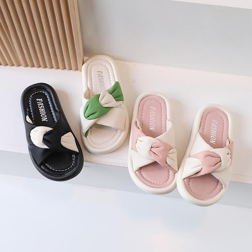 【儿童拖鞋】夏季新款小女孩凉拖鞋中大童休闲室外拖鞋 商品图0