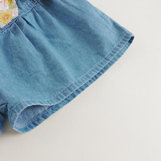 【马克珍妮 芦芙】新款夏装女童纯棉牛仔短裤 儿童裤子230587 商品图4