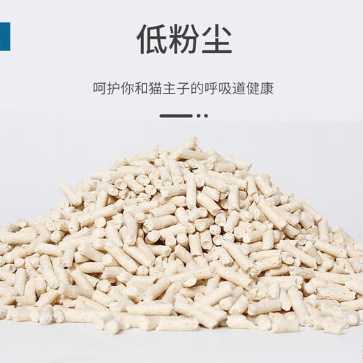 洁客豆腐猫砂除臭无尘可冲马桶去味猫沙结团快速清洁猫砂2.4公斤 商品图5