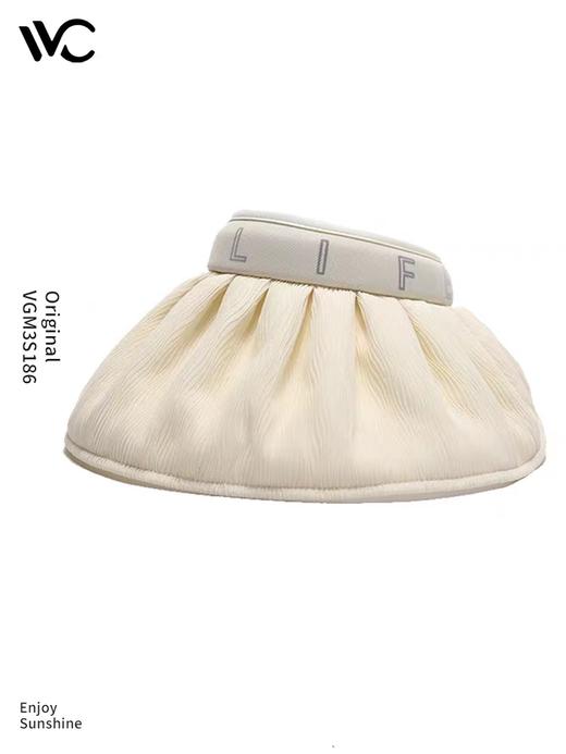 VVC空顶防晒帽贝壳帽女夏防紫外线运动户外遮阳帽遮脸太阳帽沙滩 商品图2