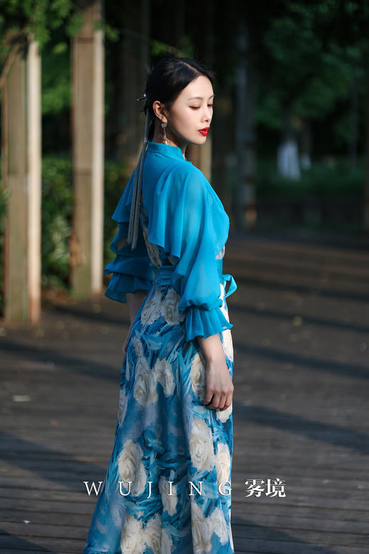 【雾境定制】绝美古风两件套改良旗袍连衣裙 不限制身材 3022134 商品图9