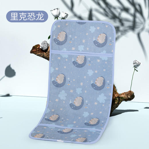 【冰凉一夏！婴儿推车凉席】冰丝材质，凉而不冰，柔软亲肤，吸湿透气，细腻光滑无毛刺，儿童推车凉席卡通夏季伞车竹席垫婴儿车凉席六一儿童节礼物优选-QQ 商品图7