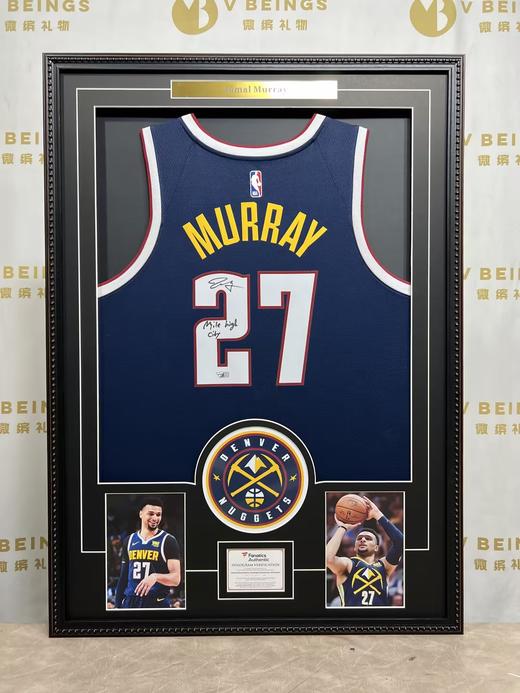 收藏系列 穆雷 掘金队27号深蓝色 亲笔签名球衣 商品图2