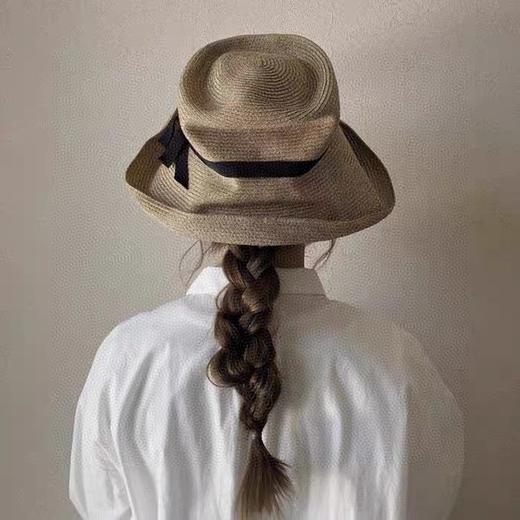 清仓不退换！日本进口AD 10和纸 油墨蜡染工艺遮阳帽 商品图2