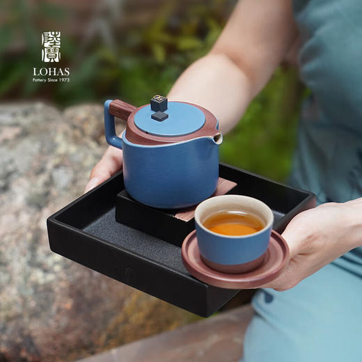 【清仓特惠4折】陆宝高档茶具套装家用送礼功夫泡茶壶茶杯大茶礼50周年纪念款点石成金 18件式 礼盒装 商品图4