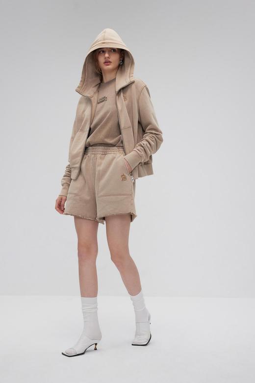 独角兽水洗针织短裤 商品图0