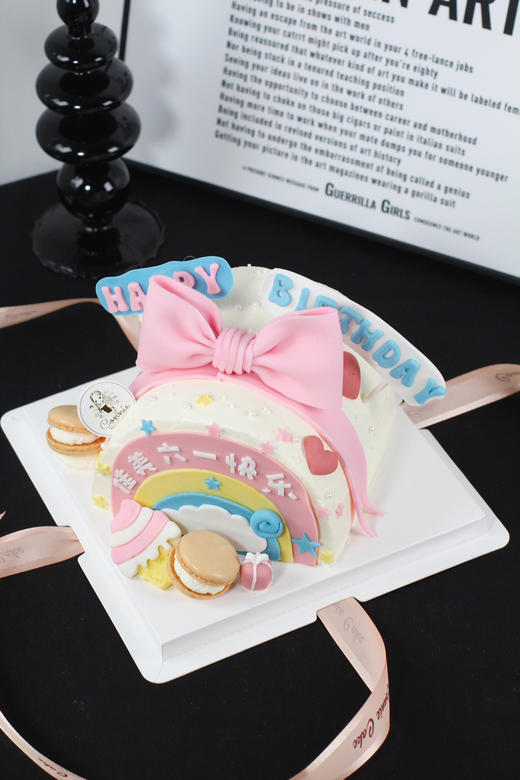 【1473】马卡龙半圆蛋糕 商品图2