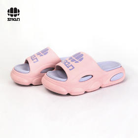 【SAKUN】 韩国潮流设计款 厚底拖鞋 粉色/黑色/沙色