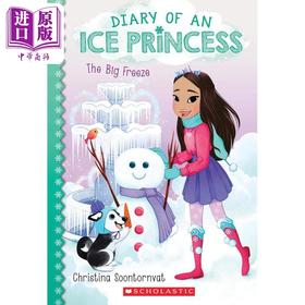 【中商原版】Diary of an Ice Princess #4：The Big Freeze学乐章节书:冰公主的日记本4 英文原版 进口图书 儿童故事儿童读物