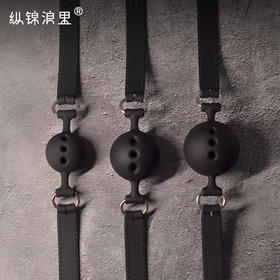 多孔口球口塞口水球 多尺寸可选 硅胶材质