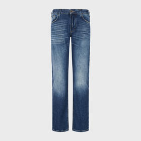 EMPORIO ARMANI 阿玛尼 男士J06 复古弹力牛仔布修身牛仔裤 蓝色 3R1J06 1D15Z 0942