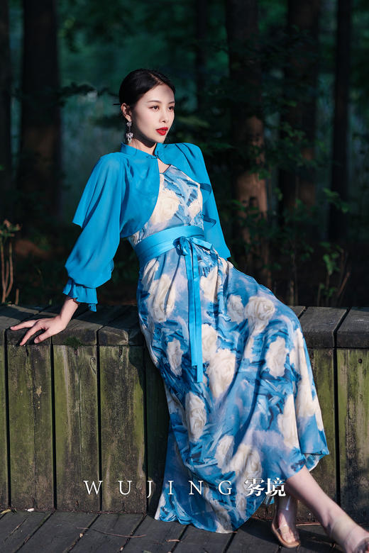 【雾境定制】绝美古风两件套改良旗袍连衣裙 不限制身材 3022134 商品图1