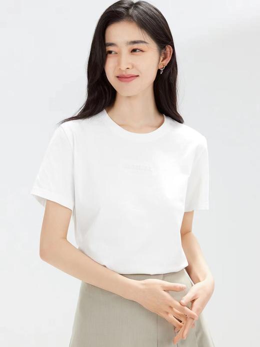 诗凡黎女装T恤3E4100011 商品图0