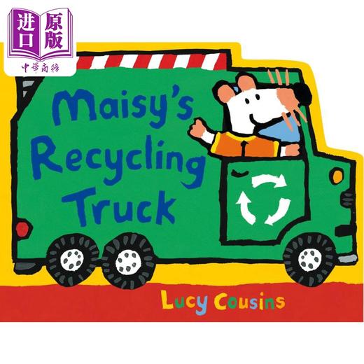 【中商原版】Maisys Recycling Truck 小鼠波波的环保卡车 Lucy Cousins 纸板书 儿童绘本 故事图画书 英文原版 进口图书 商品图0