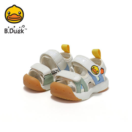 B.Duck小黄鸭童鞋夏季儿童凉鞋20-25 B2283261 商品图4