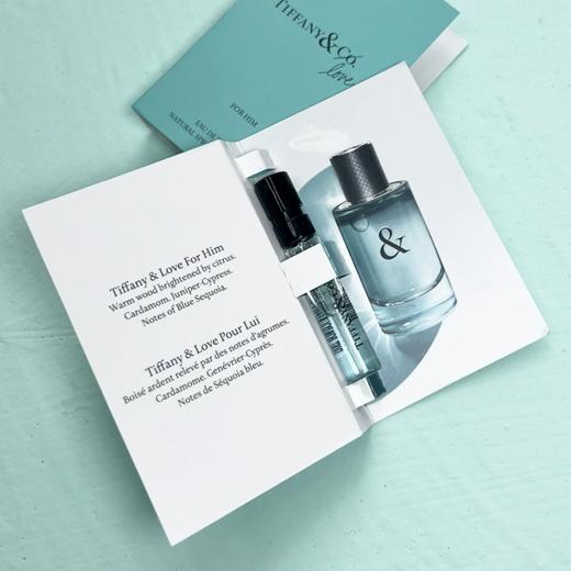 【小样】蒂芙尼TIFFANY&LOVE系列男士香水（试管）1.2ml/102182 很清新让人回味无穷 商品图0