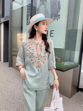 女麻上衣241