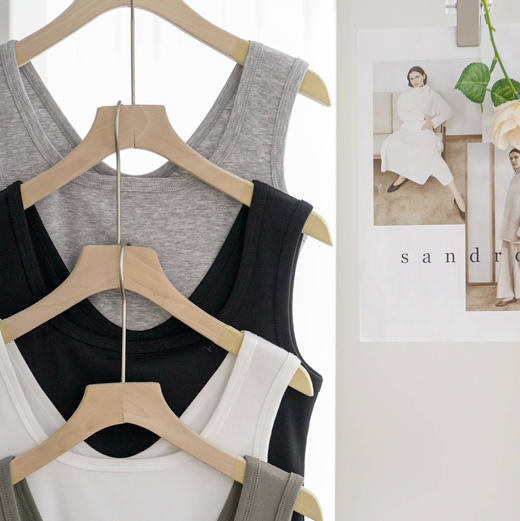 女士高弹两面穿打底背心 商品图1