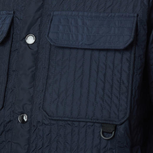 EMPORIO ARMANI 阿玛尼 男士特薄棉服 深蓝色 3R1BB7 1NRIZ 0920 商品图2