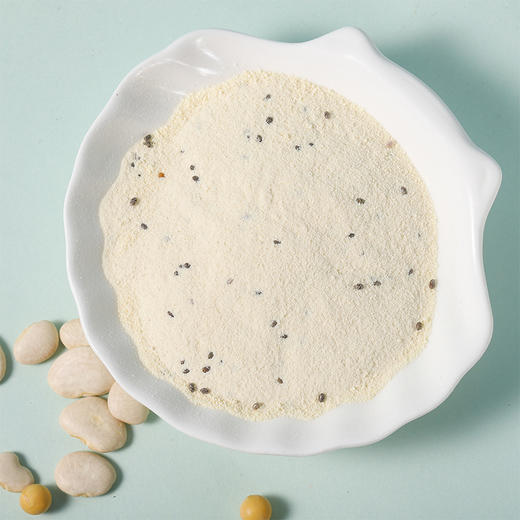 奇亚籽白芸豆豆浆粉 五谷代餐营养早餐粥  粉质细腻 即冲即食一盒210克独立小袋装方便携带 商品图3