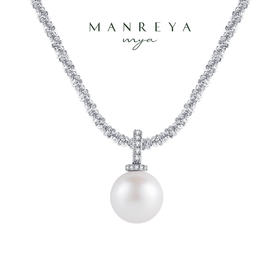 碎银子爱迪生天然淡水珍珠项链 A-5828 【首饰盒+证书+礼袋】玛芮雅