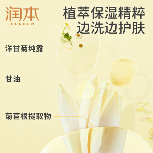 润本儿童洋甘菊泡泡沐浴露宝宝泡泡浴男童女童泡澡专用 商品图4