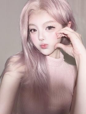 Who’scon 美瞳日抛 草莓牛乳 直径14.5mm着色13.6mm