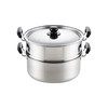 日本吉川YOSHIKAWA原装进口不锈钢双层两用蒸锅耐用煤气灶皆可用30cm 商品缩略图0