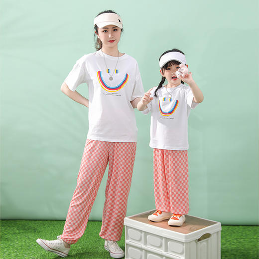 [39元/2条起】亲子抖抖裤儿童夏季休闲裤成人凉凉裤男童女童裤子【2条起拍】 商品图3