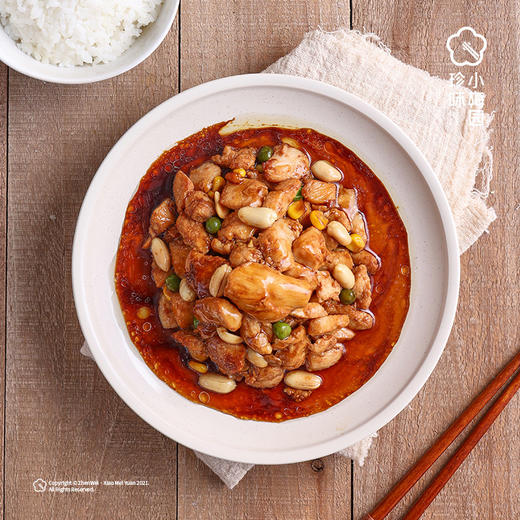 珍味小梅园 宫爆鸡丁300g*5袋 商品图3