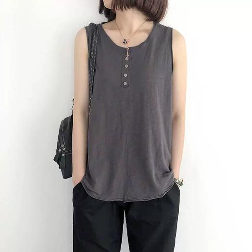 裁缝学苑AX91 休闲复古背心纸样无袖上衣女宽松汗衫打版裁剪样板 商品图1