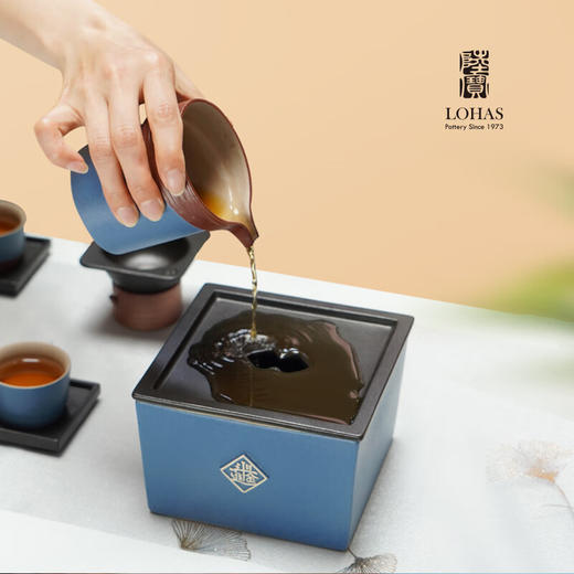 【清仓特惠4折】陆宝高档茶具套装家用送礼功夫泡茶壶茶杯大茶礼50周年纪念款点石成金 18件式 礼盒装 商品图7