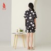 SAINTJOY/上久楷女式黑色印花短袖睡衣套装  JWS21009 商品缩略图6