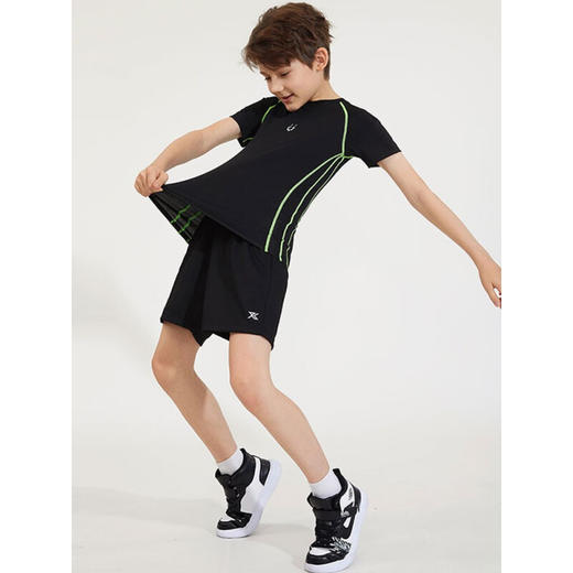 儿童运动短裤跑步健身运动裤薄款宽松五分裤（单短裤，不含打底紧身裤） 商品图0