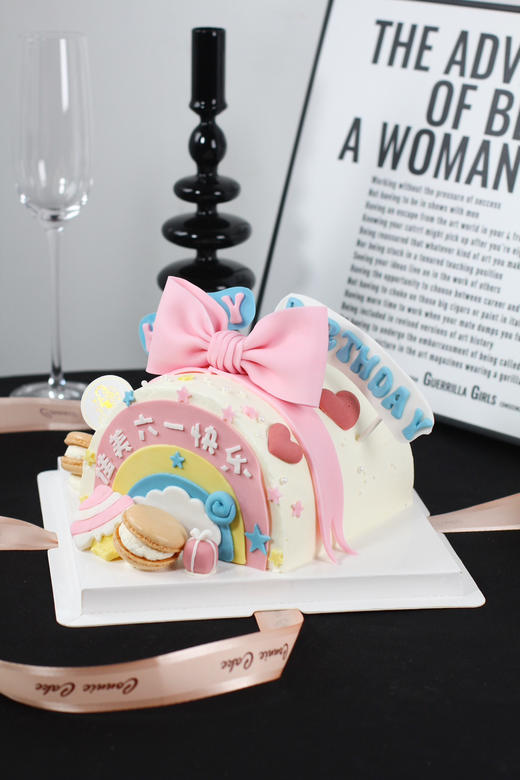 【1473】马卡龙半圆蛋糕 商品图4