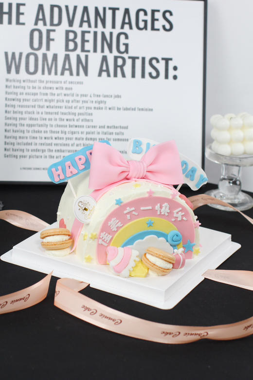 【1473】马卡龙半圆蛋糕 商品图3