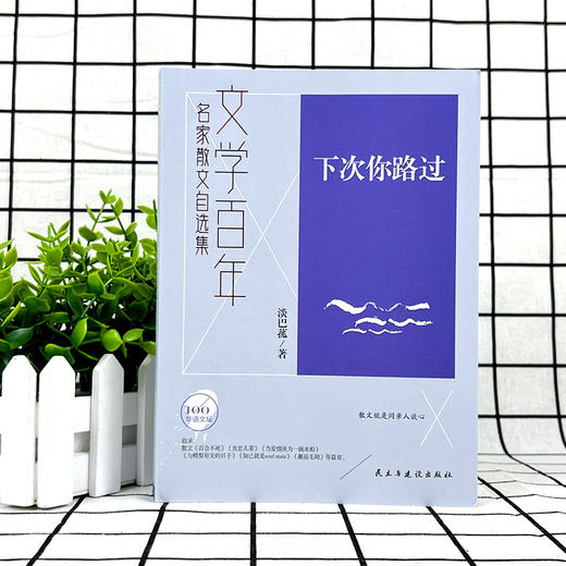 【签名本】《文学百年-下次你路过》淡巴菰 著 商品图2