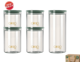 ᴬ爱尚果兹*悦鲜储物罐套装ASGZ-A13