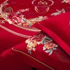 【婚庆有囍系列】松植屋轻奢全棉提花绣婚庆四件套 缔结良缘🎎 高支高密 商品缩略图12