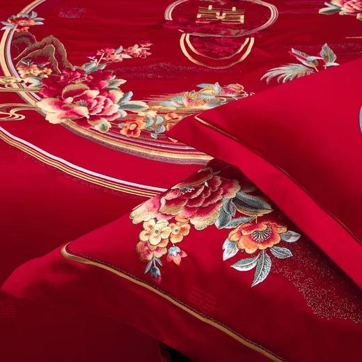 【婚庆有囍系列】松植屋轻奢全棉提花绣婚庆四件套 缔结良缘🎎 高支高密 商品图12