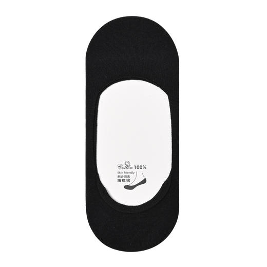 袜子女夏季短袜浅口全隐形棉袜薄款透气防滑不掉跟女士纯白色船袜 商品图4