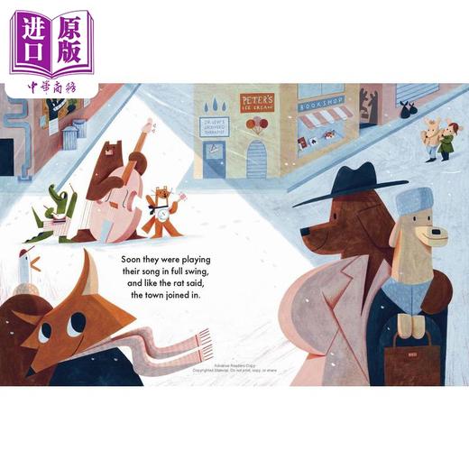 【中商原版】Jonty Howley：The Animal Song 动物舞曲 英文原版 进口图书 儿童绘本 故事图画书 动物绘本 儿童读物 精装绘本 商品图3